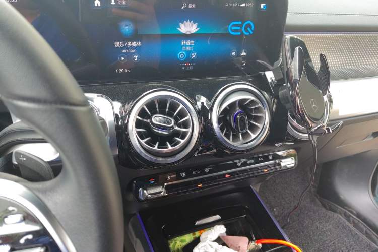 Used Mercedes-Benz EQB 2023 EQB 260 Audio And AC Panel