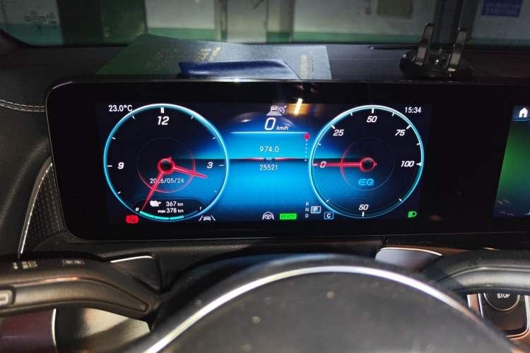 Used Mercedes-Benz EQB 2023-Year Restyled EQB 350 4MATIC Instrument Cluster