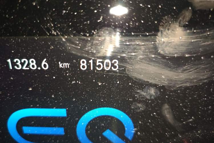 Used Mercedes-Benz EQB 2023 EQB 260 Odometer Close Up