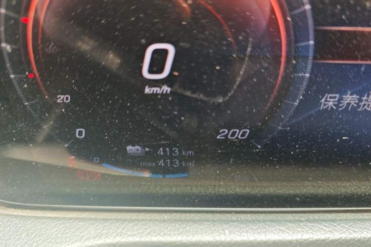 Used Mercedes-Benz EQB 2023 EQB 260 Odometer Close Up