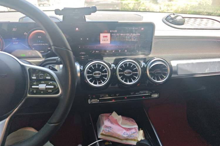 Used Mercedes-Benz EQB 2023 EQB 260 Audio And AC Panel