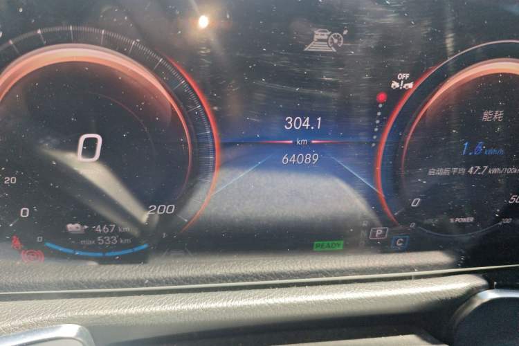 Used Mercedes-Benz EQB 2023 EQB 260 Odometer Close Up