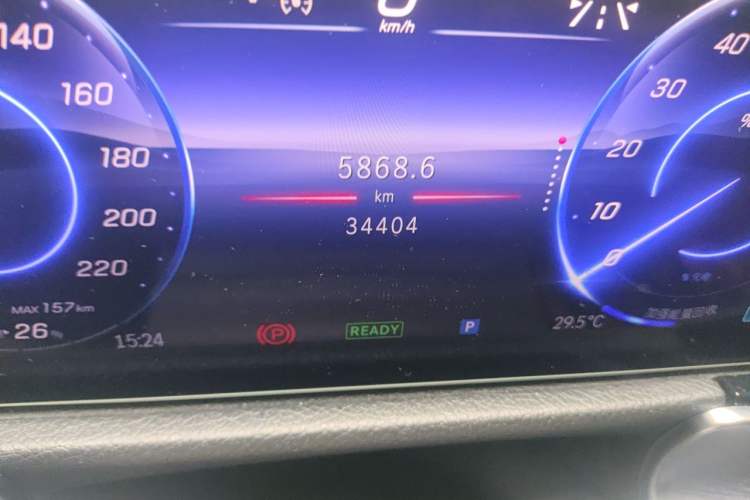 Used Mercedes-Benz EQB 2024 EQB 260 Odometer Close Up