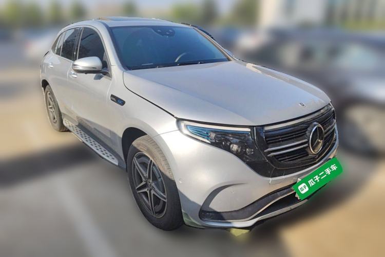 Used Mercedes-Benz EQC 2021 EQC 400 4MATIC Front Right 45 Deg