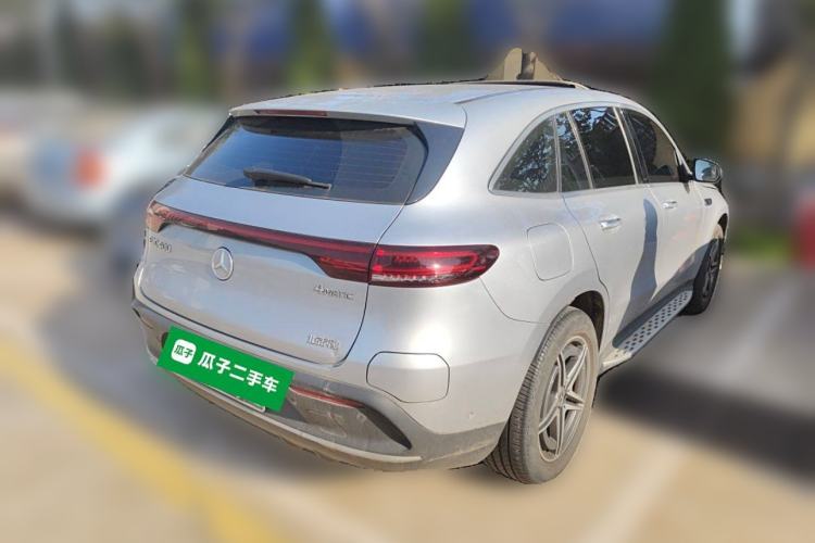 Used Mercedes-Benz EQC 2021 EQC 400 4MATIC Rear Right 45 Deg