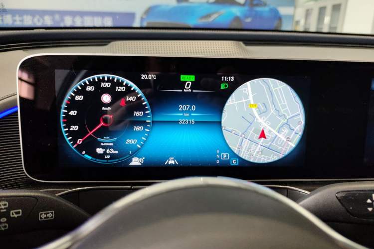 Used Mercedes-Benz EQC 2020 EQC 400 4MATIC Generation 1886 Limited Edition Instrument Cluster