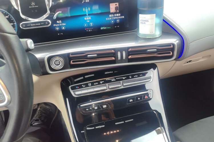Used Mercedes-Benz EQC 2020 EQC 400 4MATIC Audio And AC Panel