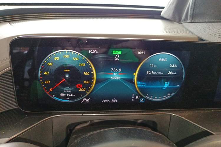 Used Mercedes-Benz EQC 2020 EQC 400 4MATIC Instrument Cluster