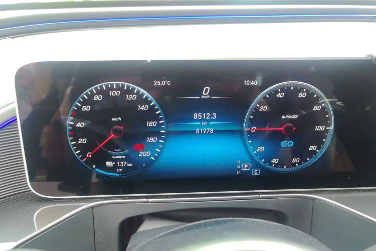 Used Mercedes-Benz EQC 2020 EQC 400 4MATIC Instrument Cluster
