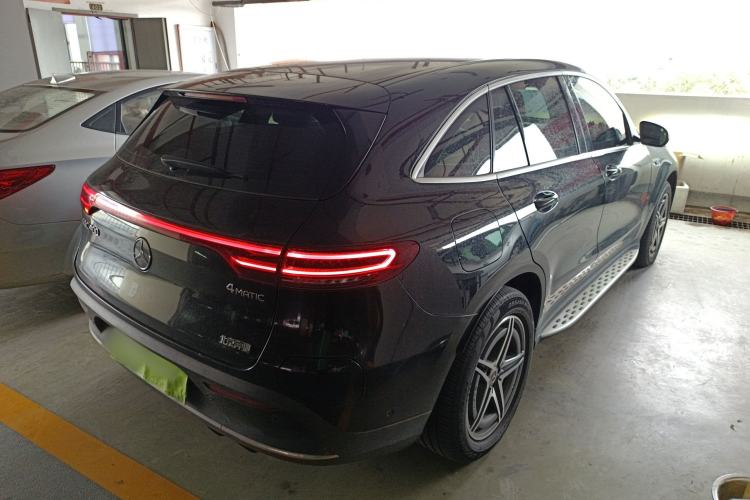 Used Mercedes-Benz EQC 2020 EQC 400 4MATIC Rear Right 45 Deg
