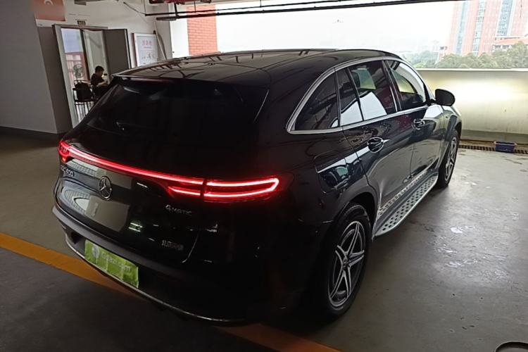 Used Mercedes-Benz EQC 2020 EQC 400 4MATIC Rear Right 45 Deg