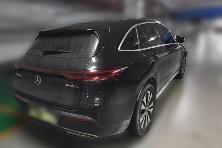 Used Mercedes-Benz EQC 2020 EQC 350 4MATIC Rear Right 45 Deg