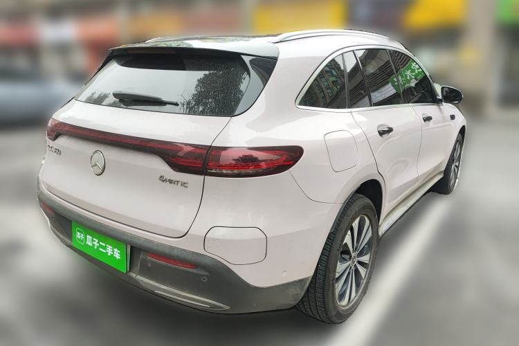 Used Mercedes-Benz EQC 2020 EQC 350 4MATIC Rear Right 45 Deg