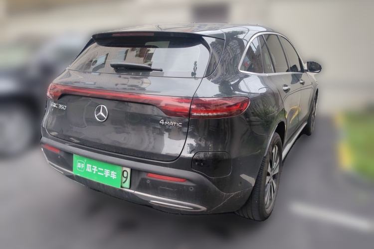 Used Mercedes-Benz EQC 2020 EQC 350 4MATIC Rear Right 45 Deg