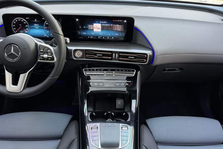 Used Mercedes-Benz EQC 2020 EQC 350 4MATIC Audio And AC Panel