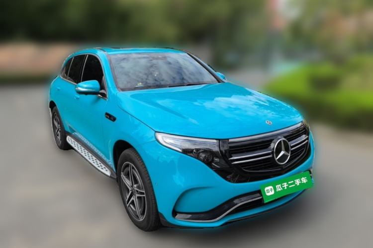 Used Mercedes-Benz EQC 2020 EQC 400 4MATIC Front Right 45 Deg