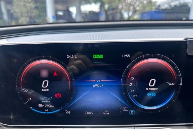 Used Mercedes-Benz EQC 2020 EQC 400 4MATIC Interior 5