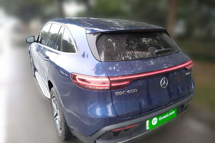 Used Mercedes-Benz EQC 2020 EQC 400 4MATIC Rear Left 45 Deg