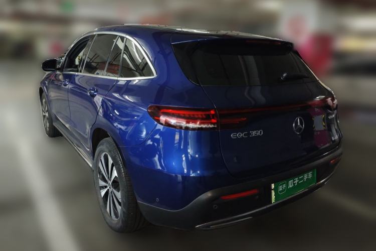 Used Mercedes-Benz EQC 2020 EQC 350 4MATIC Rear Left 45 Deg