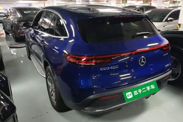Used Mercedes-Benz EQC 2020 EQC 400 4MATIC Rear Left 45 Deg