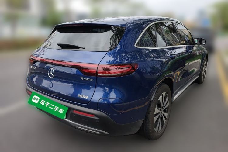 Used Mercedes-Benz EQC 2020 EQC 350 4MATIC Rear Right 45 Deg