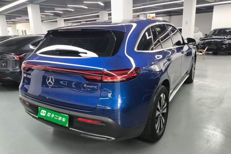 Used Mercedes-Benz EQC 2020 EQC 350 4MATIC Rear Right 45 Deg