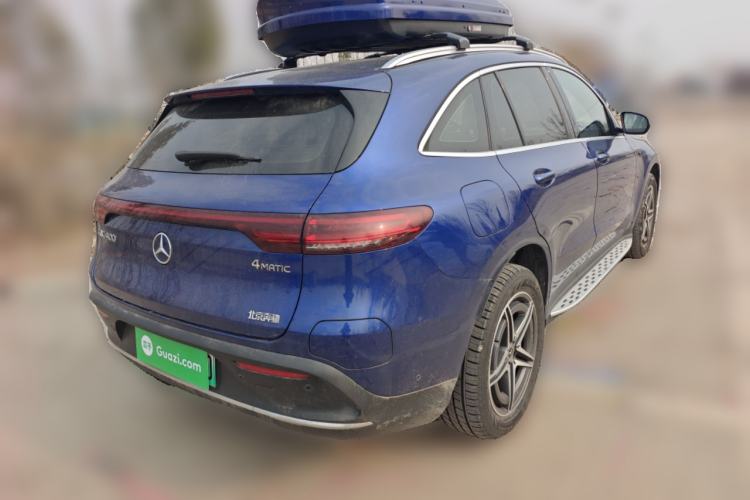 Used Mercedes-Benz EQC 2020 EQC 400 4MATIC Rear Right 45 Deg
