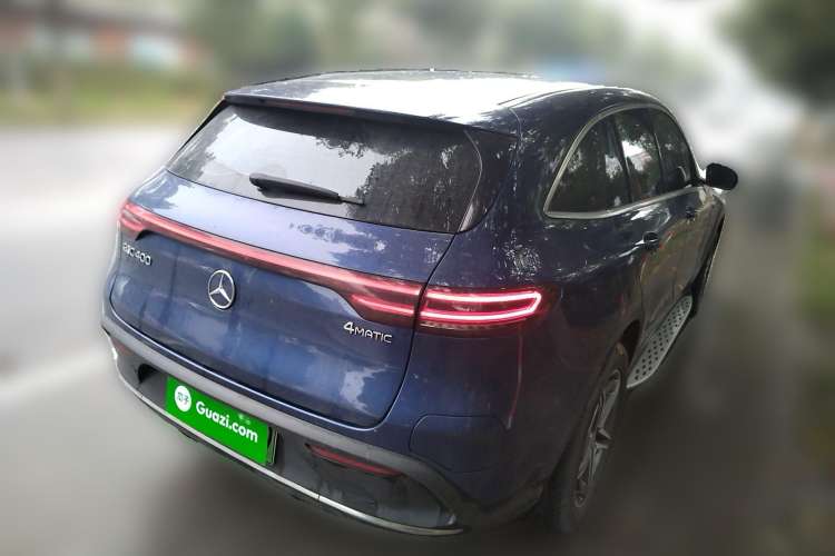 Used Mercedes-Benz EQC 2020 EQC 400 4MATIC Rear Right 45 Deg