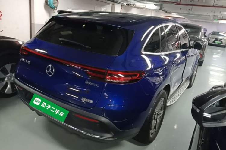 Used Mercedes-Benz EQC 2020 EQC 400 4MATIC Rear Right 45 Deg