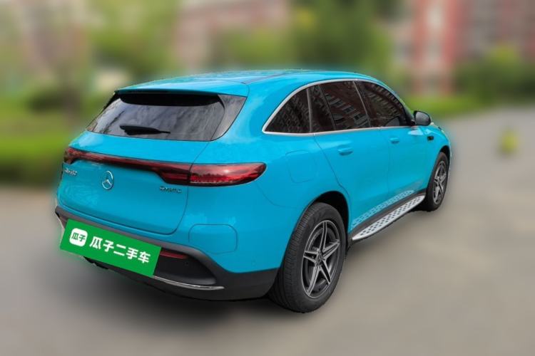 Used Mercedes-Benz EQC 2020 EQC 400 4MATIC Rear Right 45 Deg