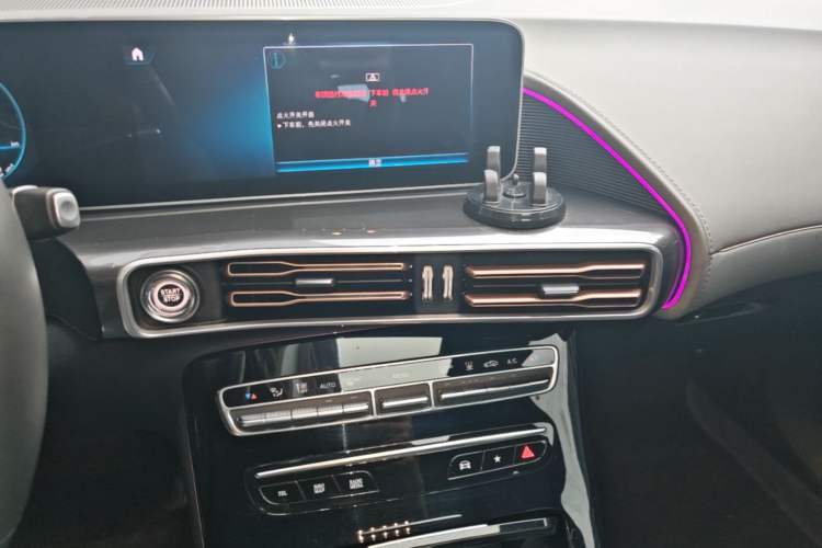 Used Mercedes-Benz EQC 2020 EQC 350 4MATIC Audio And AC Panel