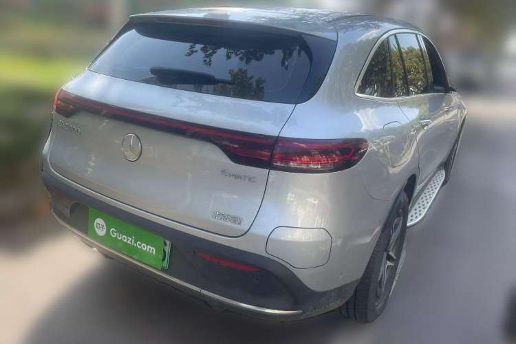 Used Mercedes-Benz EQC 2020 EQC 400 4MATIC Rear Right 45 Deg