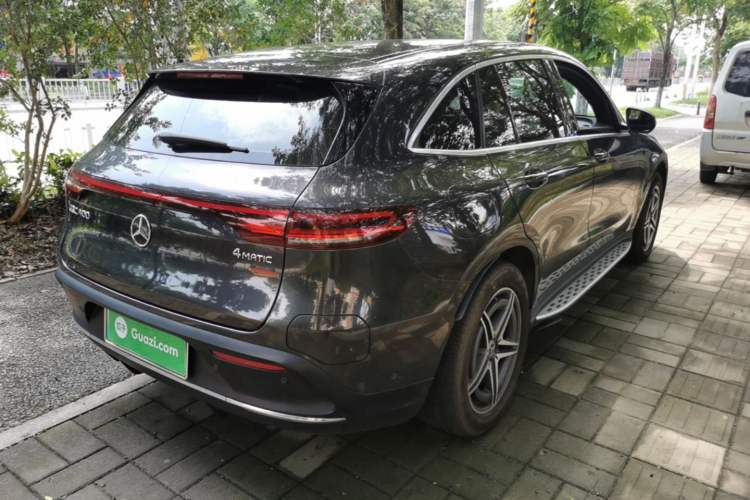 Used Mercedes-Benz EQC 2020 EQC 400 4MATIC Rear Right 45 Deg