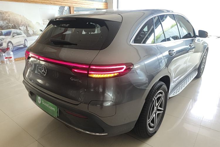 Used Mercedes-Benz EQC 2020 EQC 400 4MATIC Rear Right 45 Deg