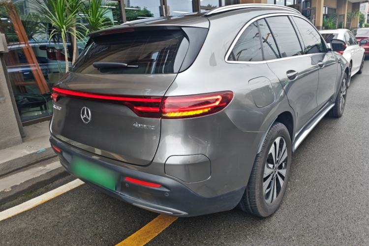 Used Mercedes-Benz EQC 2020 EQC 350 4MATIC Rear Right 45 Deg