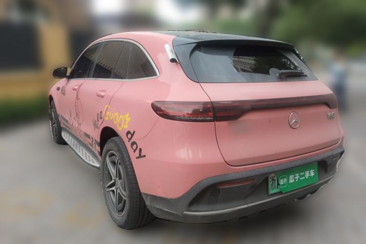 Used Mercedes-Benz EQC 2020 EQC 400 4MATIC Rear Left 45 Deg