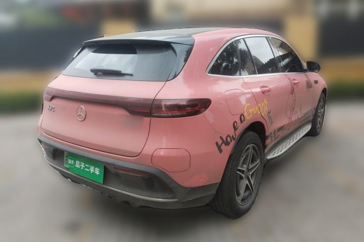 Used Mercedes-Benz EQC 2020 EQC 400 4MATIC Rear Right 45 Deg