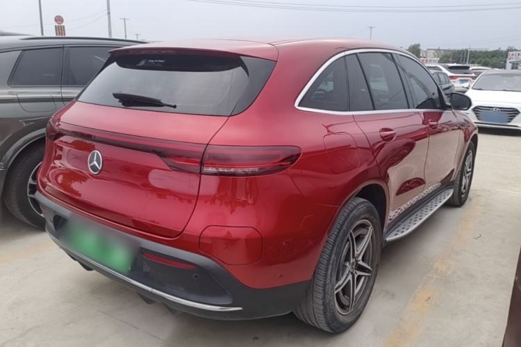 Used Mercedes-Benz EQC 2020 EQC 400 4MATIC Rear Right 45 Deg