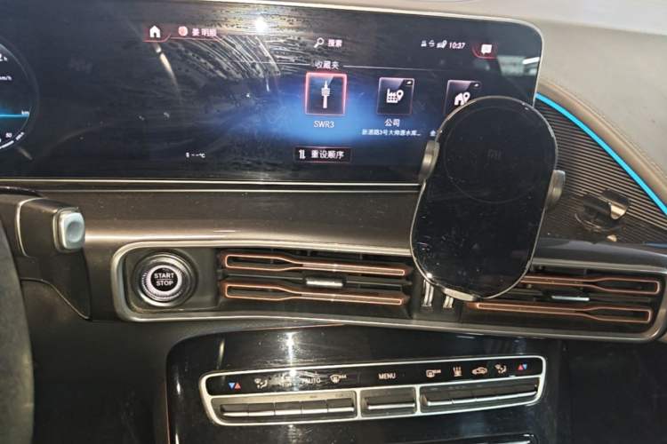 Used Mercedes-Benz EQC 2020 EQC 400 4MATIC Audio And AC Panel