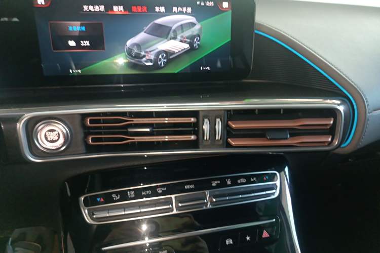 Used Mercedes-Benz EQC 2020 EQC 400 4MATIC Audio And AC Panel