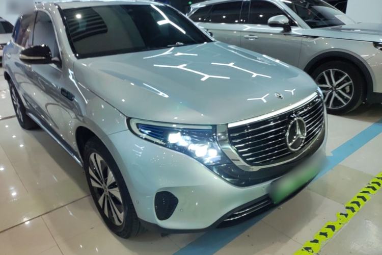 Used Mercedes-Benz EQC 2020 EQC 350 4MATIC Front Right 45 Deg