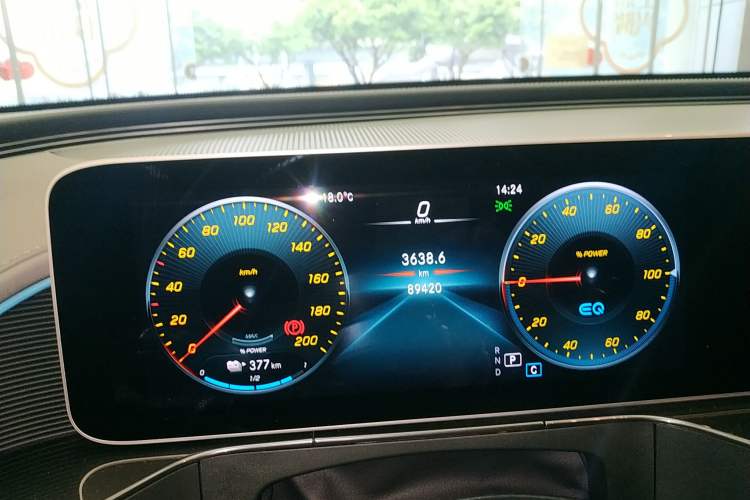 Used Mercedes-Benz EQC 2020 EQC 400 4MATIC Instrument Cluster