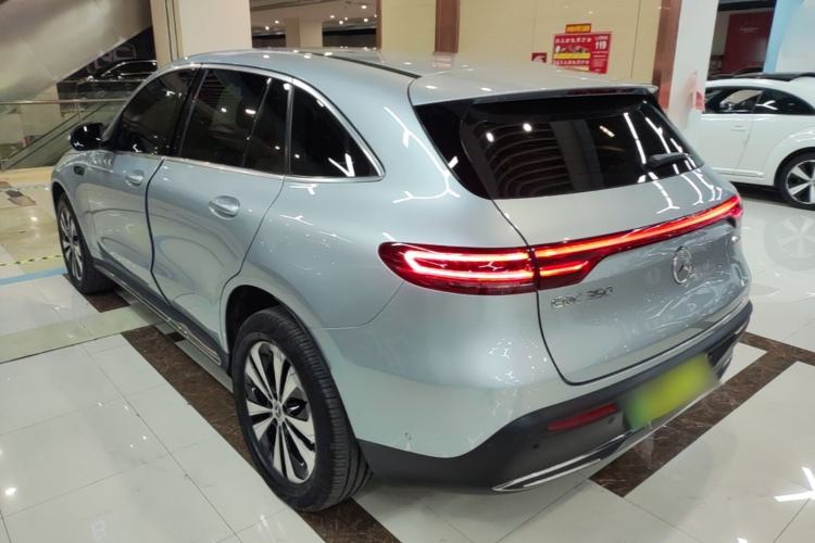 Used Mercedes-Benz EQC 2020 EQC 350 4MATIC Rear Left 45 Deg