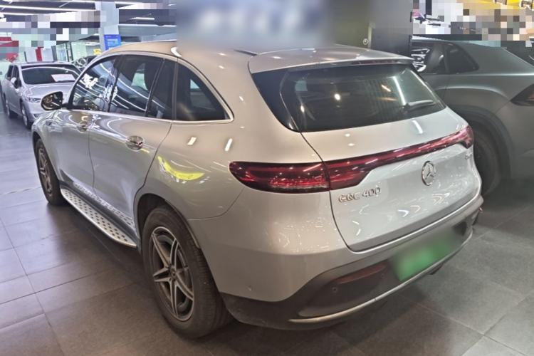 Used Mercedes-Benz EQC 2020 EQC 400 4MATIC Rear Left 45 Deg