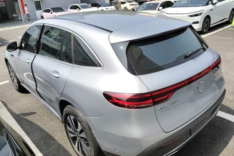 Used Mercedes-Benz EQC 2020 EQC 350 4MATIC Rear Left 45 Deg