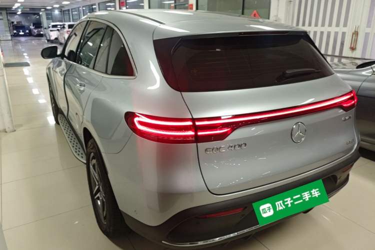 Used Mercedes-Benz EQC 2020 EQC 400 4MATIC Rear Left 45 Deg
