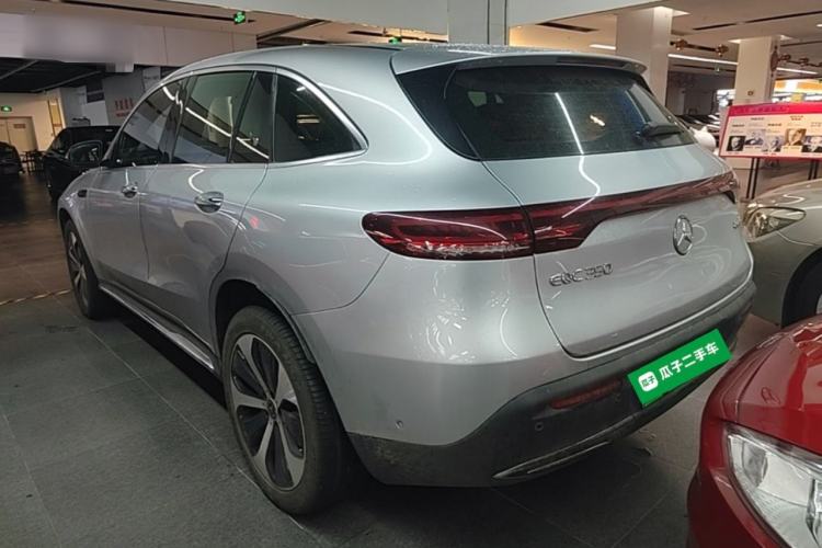 Used Mercedes-Benz EQC 2020 EQC 350 4MATIC Rear Left 45 Deg
