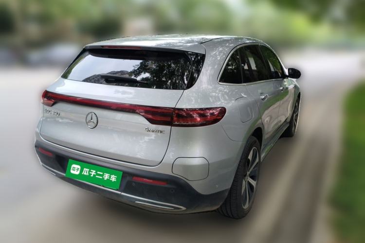 Used Mercedes-Benz EQC 2020 EQC 350 4MATIC Rear Right 45 Deg