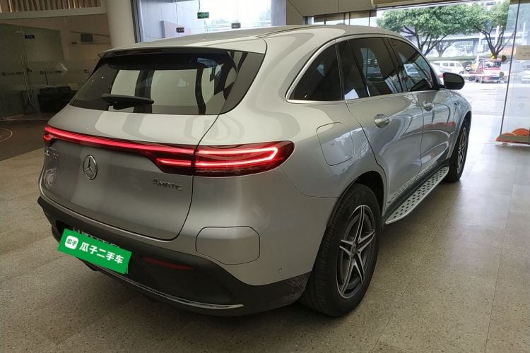Used Mercedes-Benz EQC 2020 EQC 400 4MATIC Rear Right 45 Deg