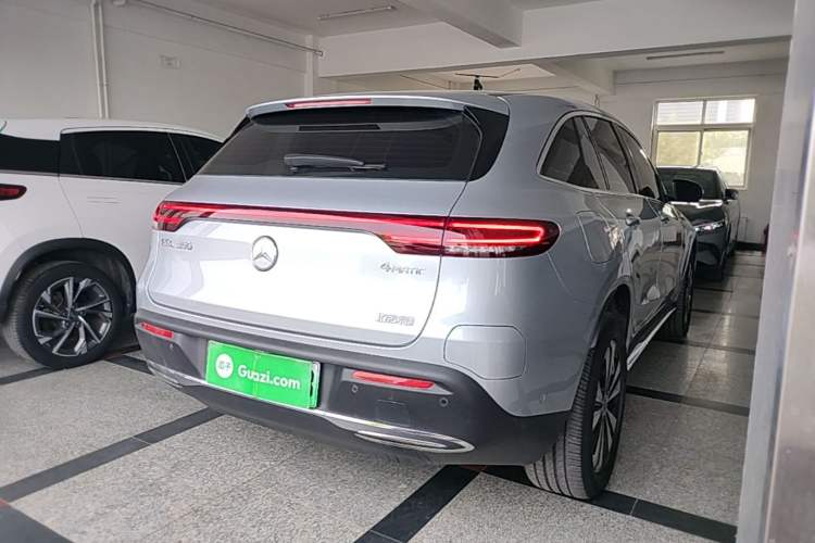 Used Mercedes-Benz EQC 2020 EQC 350 4MATIC Rear Right 45 Deg